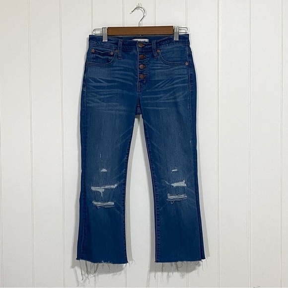 Madewell Cali Demi-Boot jeans in Bronson wash size 26 - Picture 2 of 15